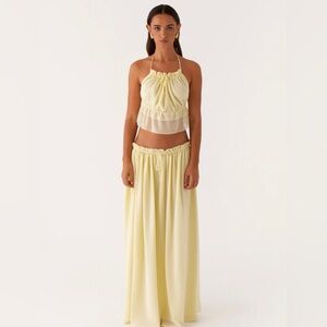 Peppermayo Butter Yellow Skirt
